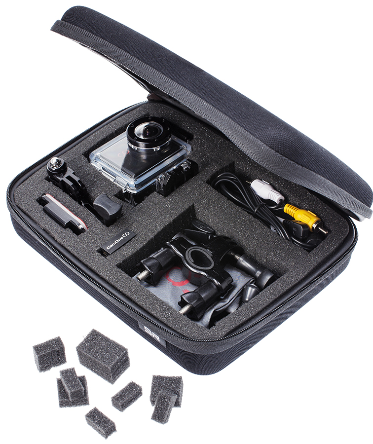 SP Customisable POV Action Camera Carry Case
